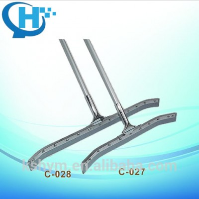 steel curved floor squegee pu rubber squeegee