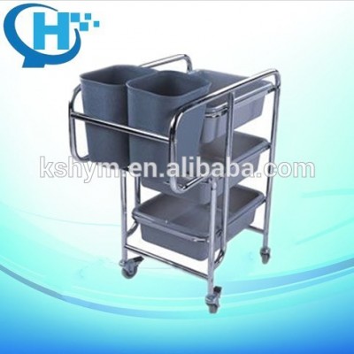 restaurant cleaning service trolley