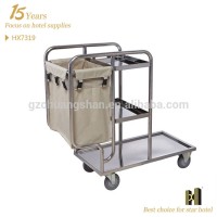 Hotel cleaning trolley